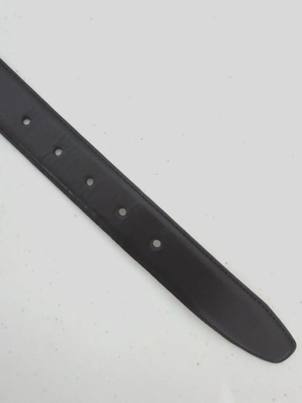 Talbots 6006 Women's Leather Belt Black Size Large